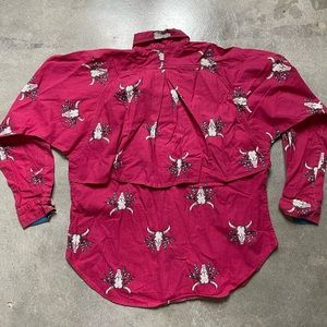 Vintage 1992 Adobe Rose western shirt
